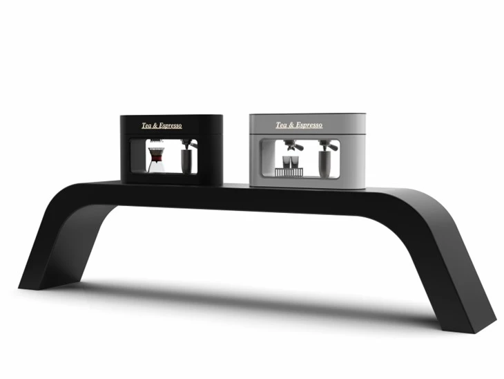 black and white